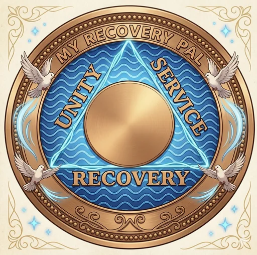 Celestial sobriety medallion