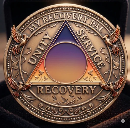 Sunset recovery medallion